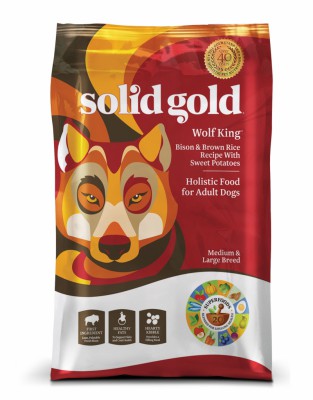 中大型犬所需的營養要求與小型犬不同,Solid Gold 中大型成犬配方就特別為牠們研製另一種配方.
此配方更有助促進關節健康及肌肉正常生長,亦有助預防敏感的情況出現.

-含高蛋白質的野生牛肉以促進肌肉正常生長
-海洋魚提供健康的皮膚和皮毛
-甜薯以支持健康的消化