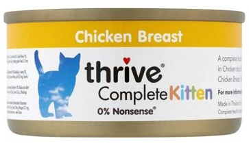 採用雞胸肉製成

    -全面營養
    -不含小麥/麵筋
    -容易消化
    -可以單獨餵食或混合貓糧，取決於你的貓的偏好。
    -不含防腐劑
    -無填料或人工膠凝劑
    -無添加色素
    -無添加糖
    -無人工香料
