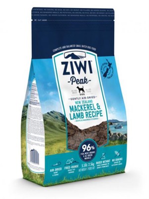 -ZiwiPeak風乾無穀物狗料理配方含96%肉和內臟, 罐裝料理則含91%肉和內臟
-所有肉類均由新西蘭政府的獸醫檢查員簽發證書確認肉類絕無豬流感、炭疽病，禽流感，瘋牛症，手足口病等等，合乎人類食用
-所有配方均加入4%新西蘭綠唇青口和藍青口，是葡萄糖胺、黏多醣及奧米加-3的百分百天然來源，有助長期關節的健康
-所有配方均適合腸胃敏感、皮膚敏感的狗狗