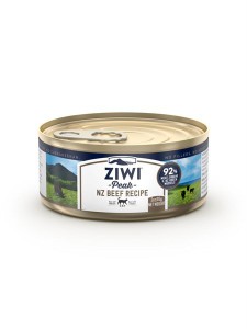 Ingredients 成分

牛肉，水，牛肺，牛腎，牛草胃，牛肝，鷹嘴豆， 新西蘭綠唇貽貝，牛骨
DL-蛋氨酸，海帶乾， 礦物質，牛磺酸，維他命