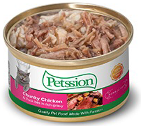 Petssion (比心) 汁煮滑雞,鴨肉貓罐3oz