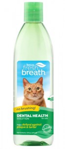 Tropiclean 貓貓專用天然清新口氣袪牙垢潔齒水 16oz